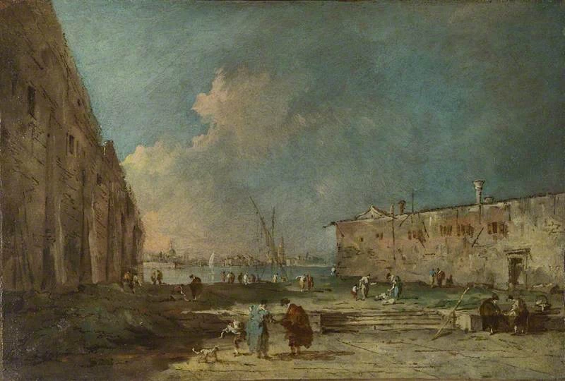 Veduta vicino a Venezia - National Gallery, London
